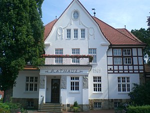 Gemeentehuis van Essen in jugendstil