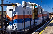 Locomotiva ALCO RS-3 nº6004, em operação no Expresso Turístico da CPTM