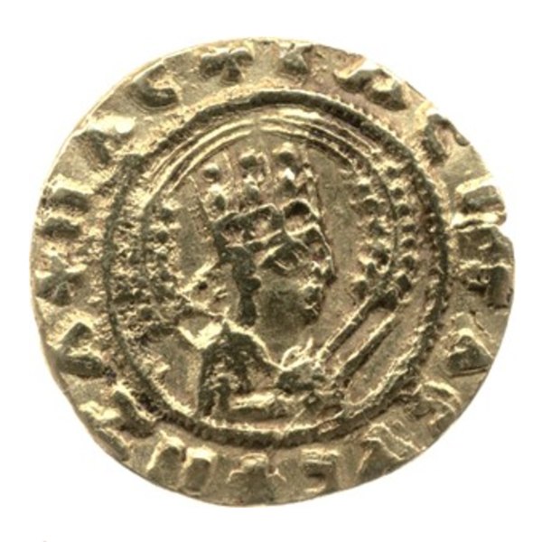 Gold coin of Ezana of Axum