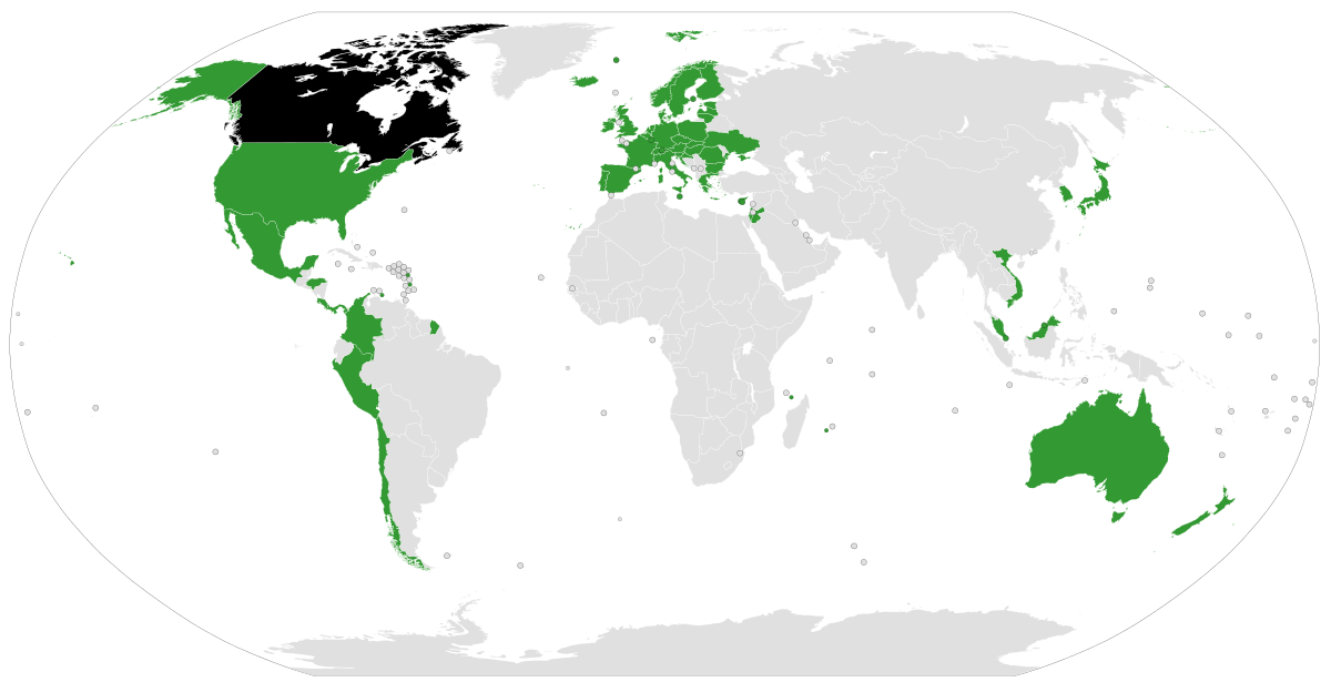 Free trade agreements of Canada - Wikipedia