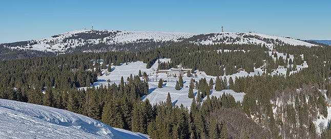 Blick zum Feldberg