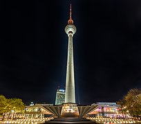 Fernsehturm, Berlín, Alemania, 2016-04-22, DD 40-42 HDR
