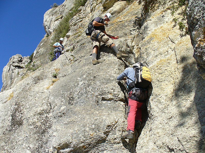 File:Ferrata del Torcal de Antequera, foto de Nacho - panoramio - ^ozo^.jpg