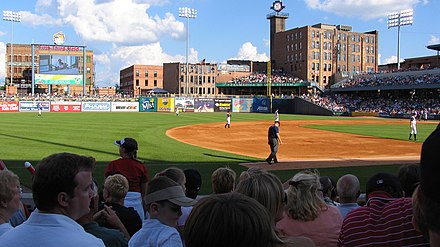 Minor league ballparks offer a more intimate atmosphere.