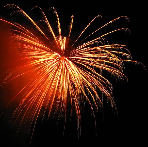 File:Fireworks at the celebration of the United States 4th of July.jpg