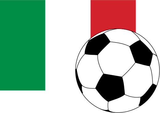 File:Flag of Italy with football.svg