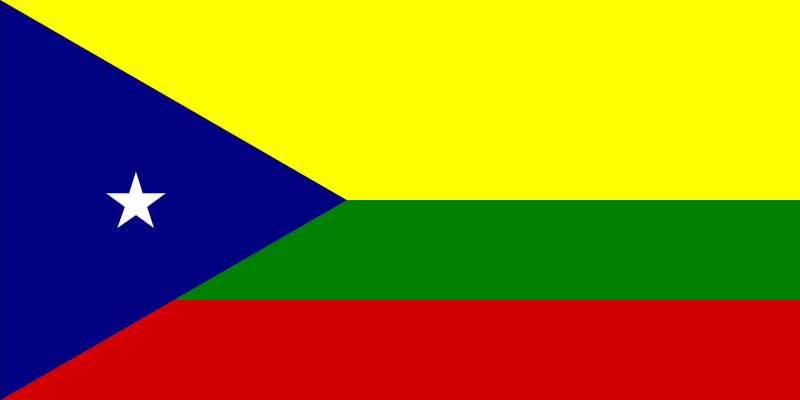 File:Flag of Santa Lucía.svg