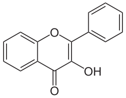 3-hydroxyflavone structure