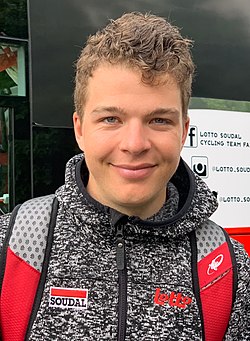 Florian Vermeersch à l'issue de la 2e étape du Tour de l'Ain 2021.jpg