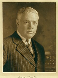 Samuel W. Fordyce American businessman