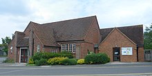 Cobham Methodist Church (pictured in 2014) went out of use in 2018. Former Cobham Methodist Church, Cedar Road, Cobham (May 2014) (3).JPG