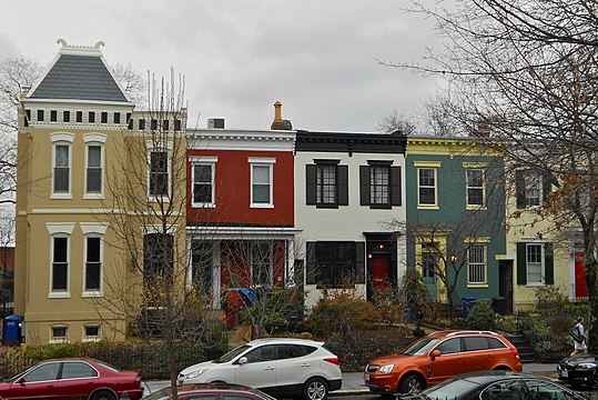 Houses on G Street, SE