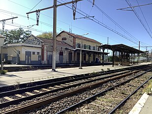 La gare de l'Estaque.