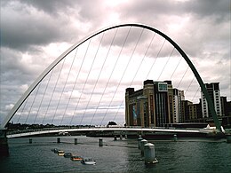 Millenium Bridge we Gateshead