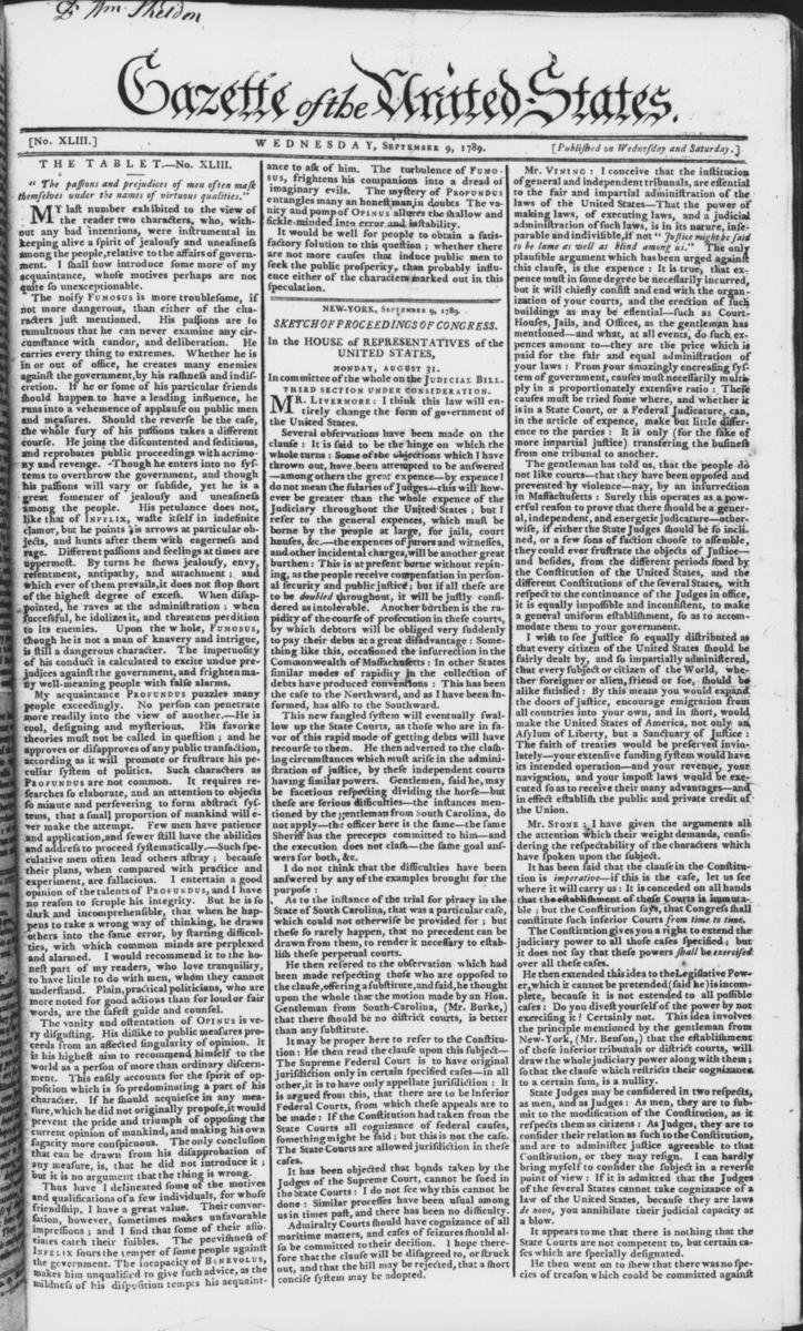 Gazette of the United States