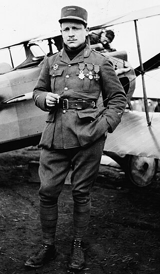 <span class="mw-page-title-main">Raoul Lufbery</span> French-American fighter pilot