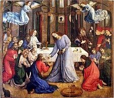 La Communion des Apôtres, Juste de Gand, 1473