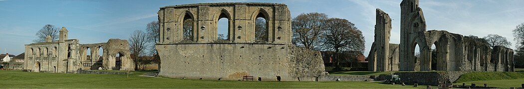 Abadia de Glastonbury - Panoràmica