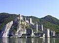 La forteresse de Golubac, sur le Danube, à l'entrée des Portes de Fer, en Serbie.