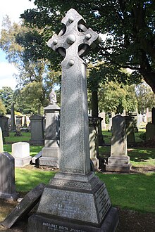 Grave of Alexander Keith Johnston, Grange Cemetery Grave of Alexander Keith Johnston, Grange Cemetery.JPG