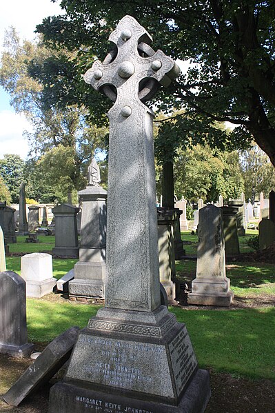 File:Grave of Alexander Keith Johnston, Grange Cemetery.JPG