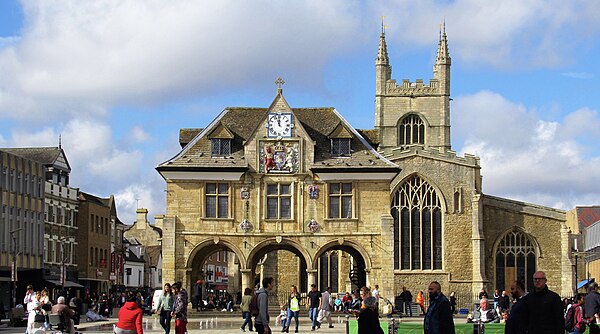 Image: Guildhall, Cathedral Square, Peterborough (cropped)