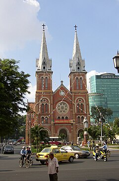 Notre-Dame of Saigon with bells of Bollée[1]