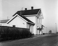 Het oude stationsgebouw (1971)