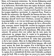 Excerpt from Pierre Quillard's article on the Hamidian massacres. Hamidian massacres Pierre Quillard.jpg