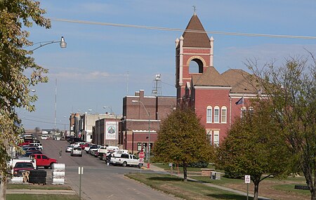 Hartington, Nebraska Broadway from Court 2.JPG