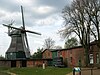 Hemmingstedt windmill with sign.JPG