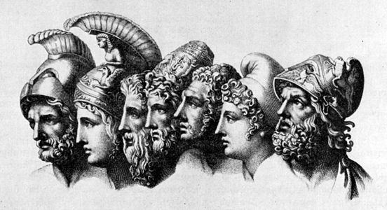 The Heroes of the Iliad (after Tischbein)