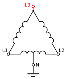 Einphasen-Dreileiternetz – Wikipedia 120 208 single phase wiring diagram 