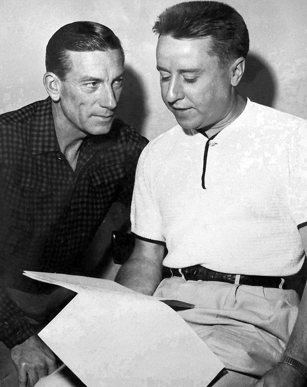 Carmichael sharing the Saturday Night Revue duties with George Gobel, 1953