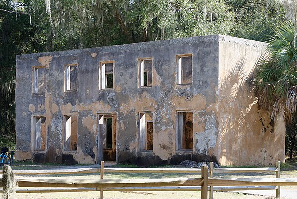 The Horton House ruins