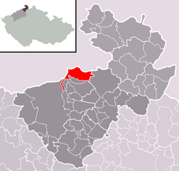 Hřensko - Carte