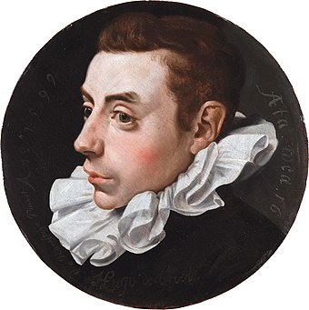 Grotius at age 16, by Jan Antonisz. van Ravesteyn, 1599