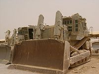 IDF D9L, involved in the Battle of Jenin 2002 during Operation Defensive Shield