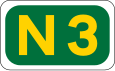 N3 road shield))