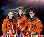 Launched Expedition 5 crew ISS Expedition 5 crew.jpg