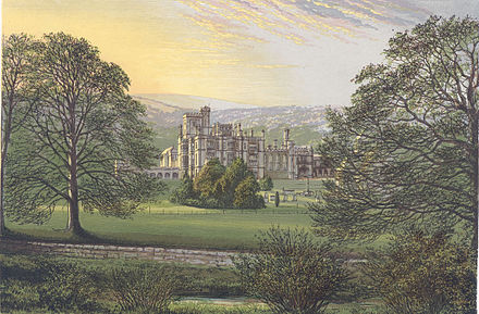 Ilam Hall in Morris's Country Seats, 1880