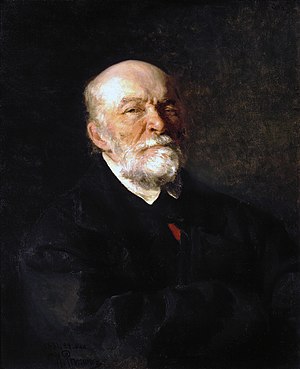 Николай Пирогов (портрет кисти Ильи Репина, 1881 год)