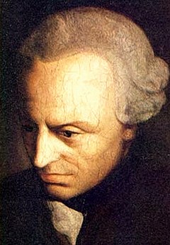 The Critical Philosophy of Immanuel Kant (1724–1804) was a major influence on Hegel.