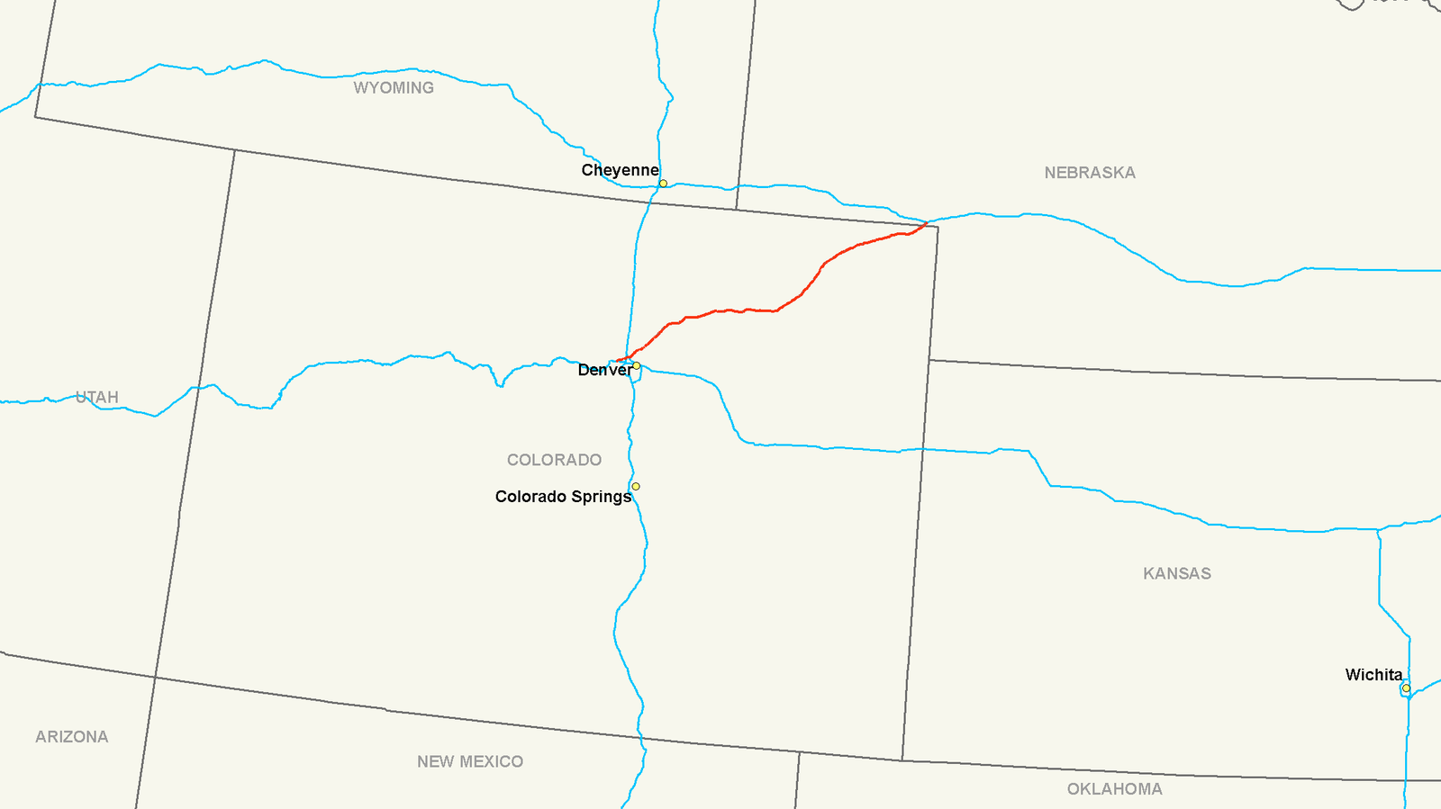 W map. Interstate 76 схемы. Река Саут Платт на карте. Озеро Макконахи Небраска из Колорадо.