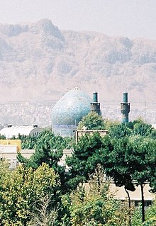 Modrá kopule Madrasa Chahar Bâgh, Isfahan