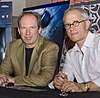 Hans Zimmer (vasemmalla) ja James Newton Howard