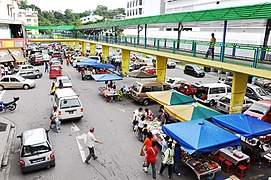 Una calle en Kota Kinabalu