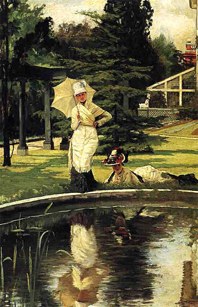 File:James Tissot - In an English Garden.jpg