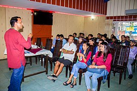 Janak Bhatta during WLE 2017 Felicitation Program