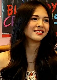 Salvador in 2017 at the press conference for Bloody Crayons